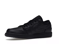 Фото № 6 с приближением к товару «‎Jordan 1 Low Triple Black (2022)»