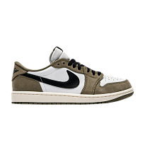 Фото № 1 с приближением к товару «‎Air Jordan 1 Retro Low OG Medium Olive»
