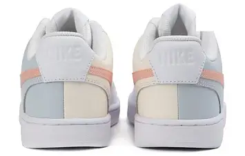 Nike Court Vision Low Skate Shoes White - 5
