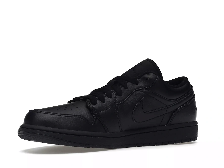 Фото № 6 с приближением к товару «‎Jordan 1 Low Triple Black (2022)»