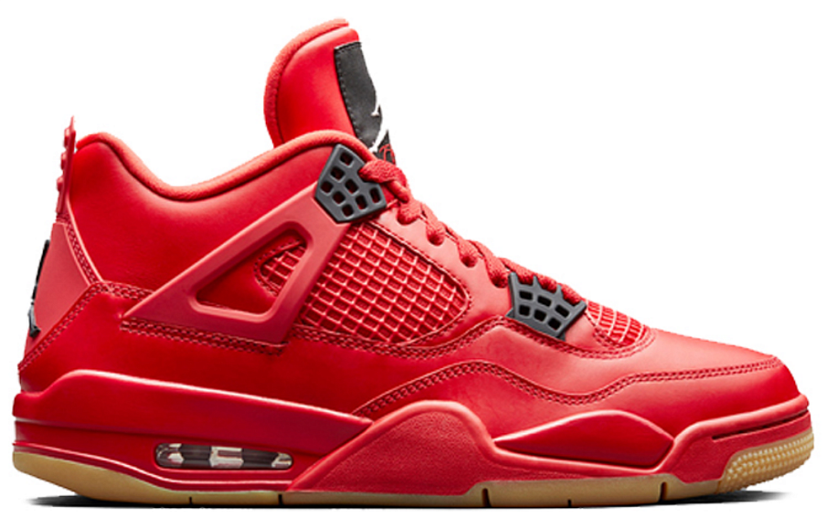 Фото № 2 с приближением к товару «‎Nike Air Jordan 4 Retro Basketball Shoes Fire Red»