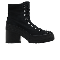 Фото № 1 с приближением к товару «‎Converse Women's Chuck 70 De Luxe Heel Platform High Studded - Black»