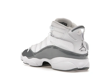 Jordan 6 Rings White Cool Grey - 6