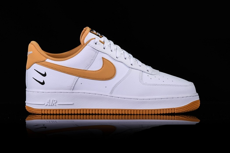 Фото № 2 с приближением к товару «‎Nike Air Force 1 ’07 Double Swosh Light Ginger »