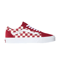 Фото № 1 с приближением к товару «‎Vans Old Skool Checkerboard - Red»