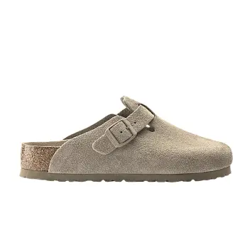 Birkenstock Boston Soft Footbed Narrow Faded Khaki - 1