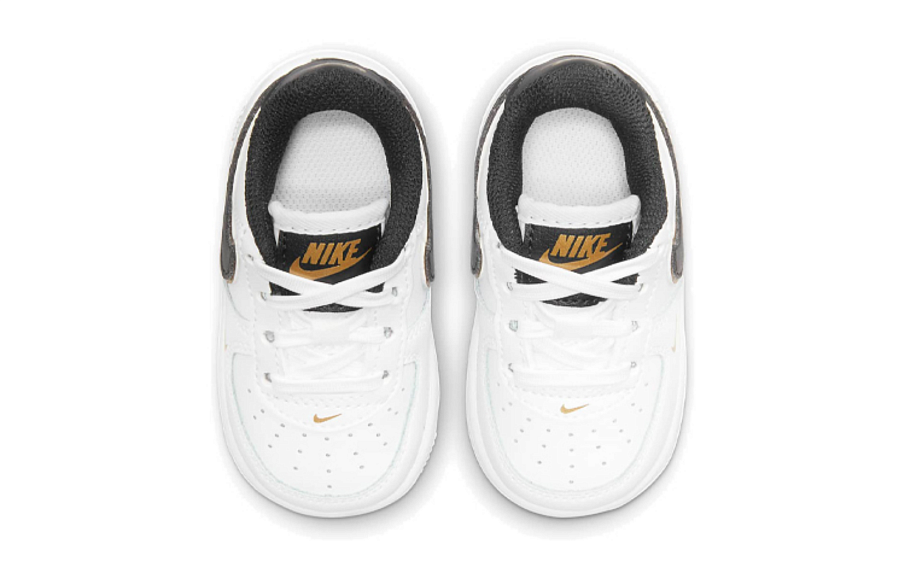 Фото № 4 с приближением к товару «‎(TD) Nike Force 1 LV8 WhiteBlackGold»