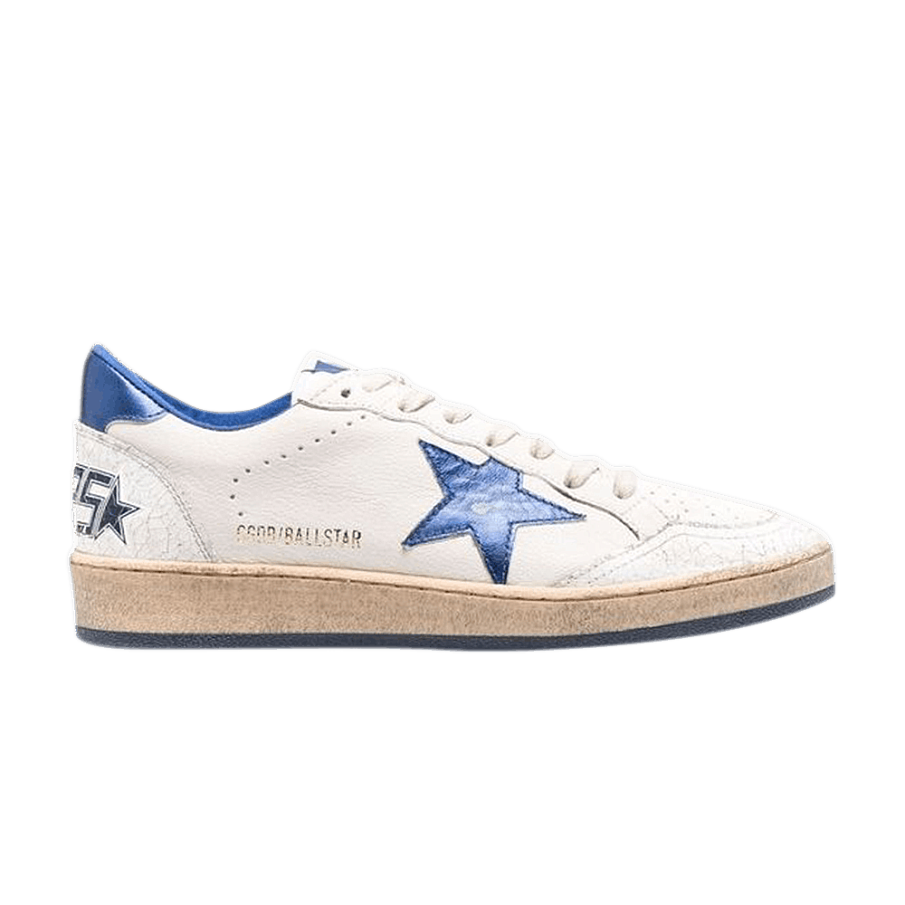 Фото № 1 с приближением к товару «‎Golden Goose Women's Ball Star White Blue»