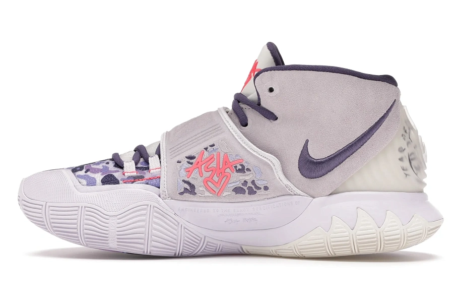 Фото № 5 с приближением к товару «‎Nike Kyrie 6 Asia Grey»
