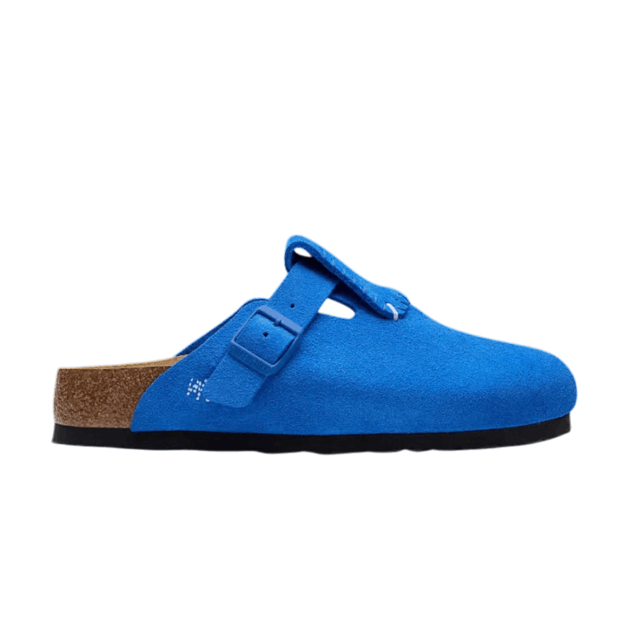 Фото № 1 с приближением к товару «‎ADER ERROR x Birkenstock Boston Flap Level Blue»