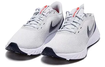  Nike REVOLUTION 5 Running shoes Pure PlatinumWhiteThunder Blue - 4