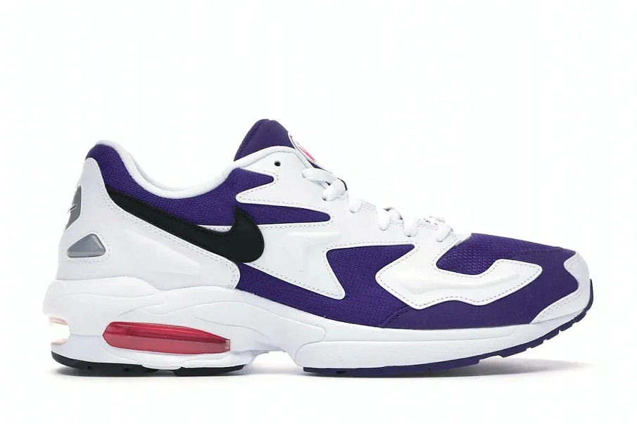 Фото № 1 с приближением к товару «‎Nike Air Max2 Light White Purple Pink»