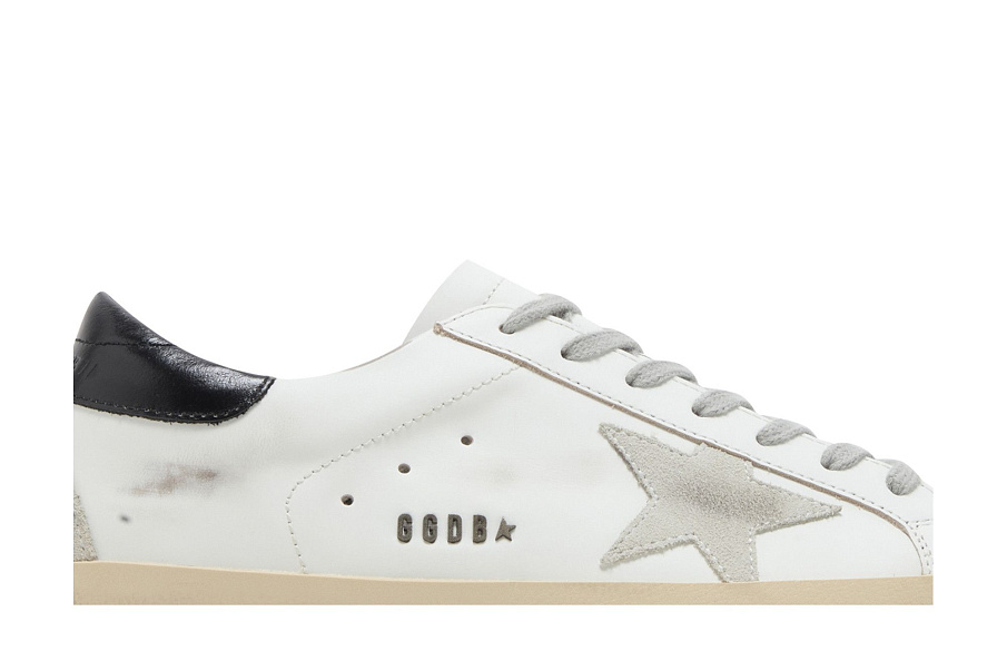 Фото № 3 с приближением к товару «‎Golden Goose Women's Superstar White Ice Black»
