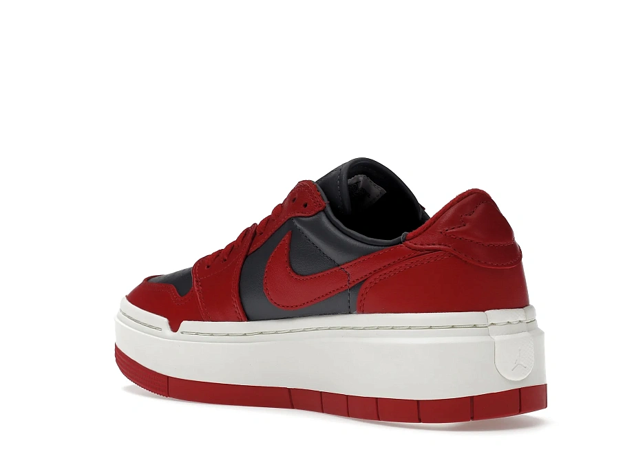 Фото № 6 с приближением к товару «‎Jordan 1 Elevate Low Dark Grey Varsity Red »