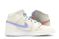 Фото № 3 с приближением к товару «‎Jordan 1 Mid Multi-Color Swoosh Phantom »