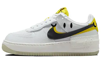 Nike Wmns Air Force 1 Shadow "Go The Extra Smile" Sneakers WhiteYellow - 1