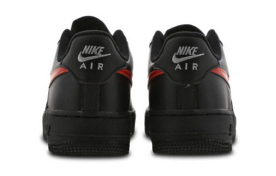 Фото № 3 с приближением к товару «‎Nike Air Force 1 Low (GS) BlackRed»