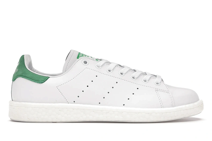 Фото № 1 с приближением к товару «‎adidas Stan Smith Boost White Green»