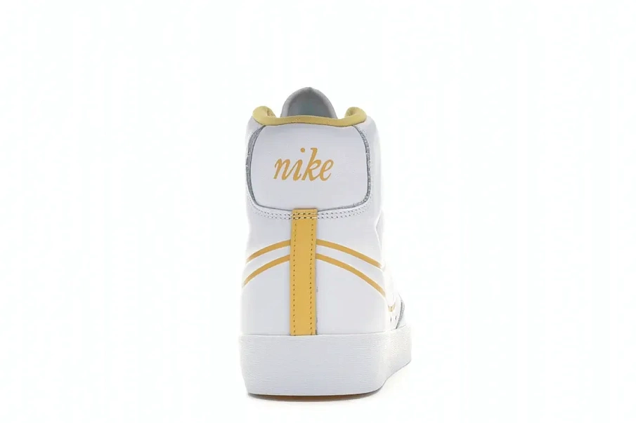 Фото № 4 с приближением к товару «‎Nike Blazer Mid White Topaz Gold »