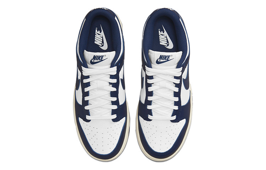 Фото № 4 с приближением к товару «‎Nike WMNS Dunk Low Skate shoes Midnight Navy and White»
