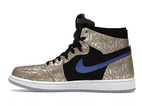 Фото № 3 с приближением к товару «‎Jordan 1 High Zoom Air CMFT Gold Laser»