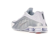 Фото № 6 с приближением к товару «‎Nike Shox R4 White Metallic Silver»