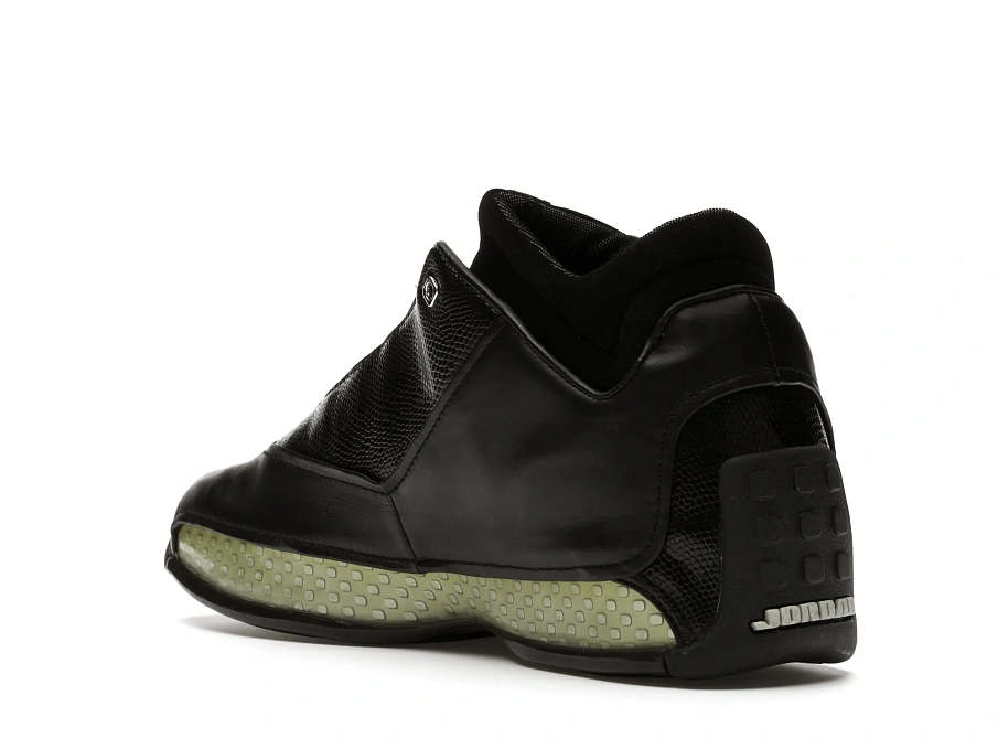 Фото № 5 с приближением к товару «‎Jordan 18 OG Low Black Silver Chrome»