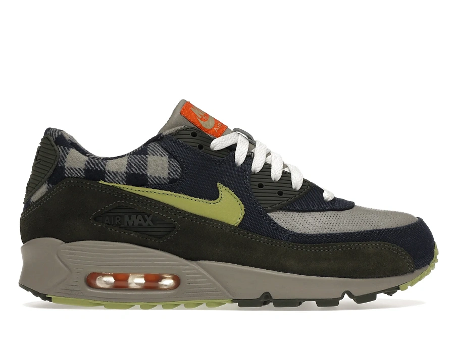 Фото № 1 с приближением к товару «‎Nike Air Max 90 Flannel Pack Obsidian»
