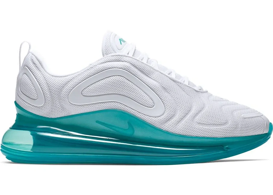 Фото № 1 с приближением к товару «‎Nike Air Max 720 White Spirit Teal»