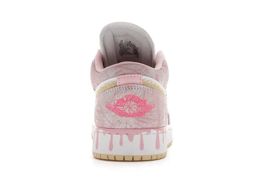 Фото № 4 с приближением к товару «‎Jordan 1 Low Paint Drip »