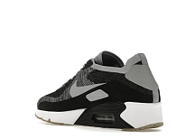 Фото № 4 с приближением к товару «‎Nike Air Max 90 Ultra 2.0 Flyknit Black Wolf Grey»