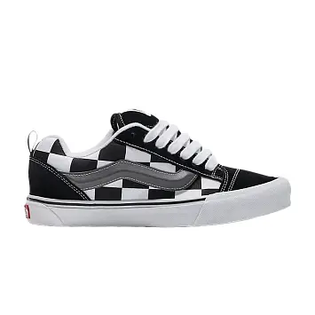 Vans Knu Skool Checkerboard Black White - 1