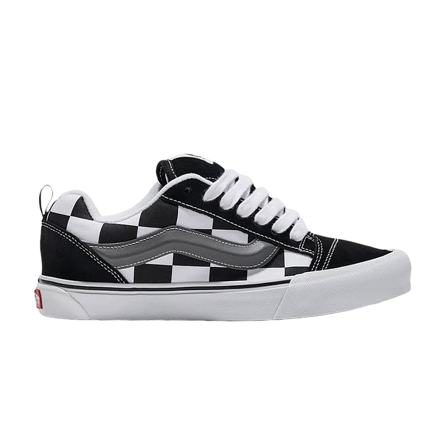 Фото № 1 с приближением к товару «‎Vans Knu Skool Checkerboard Black White»