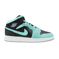 Фото № 1 с приближением к товару «‎Air Jordan 1 Mid Retro GG Black Purple Turquoise»