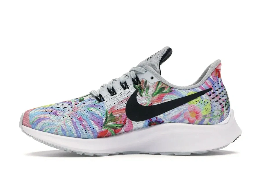 Фото № 3 с приближением к товару «‎Nike Air Zoom Pegasus 35 White Floral »