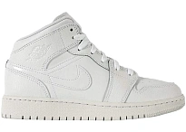 Фото № 1 с приближением к товару «‎Jordan 1 Mid Triple White (2020) »