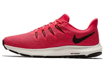 Nike Wmns Quest Low-Top Running Shoes Red - 1