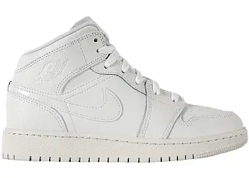 Jordan 1 Mid Triple White (2020) (554725-126)