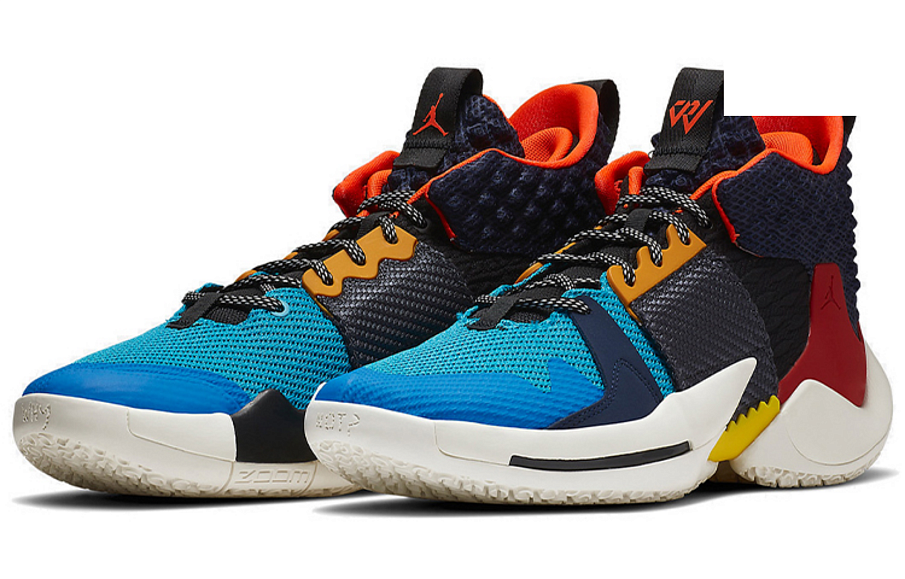 Фото № 3 с приближением к товару «‎Nike Air Jordan Why Not Zer0.2 Basketball Shoes»