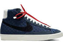 Фото № 1 с приближением к товару «‎Nike Blazer Mid 77 Sashiko Navy»