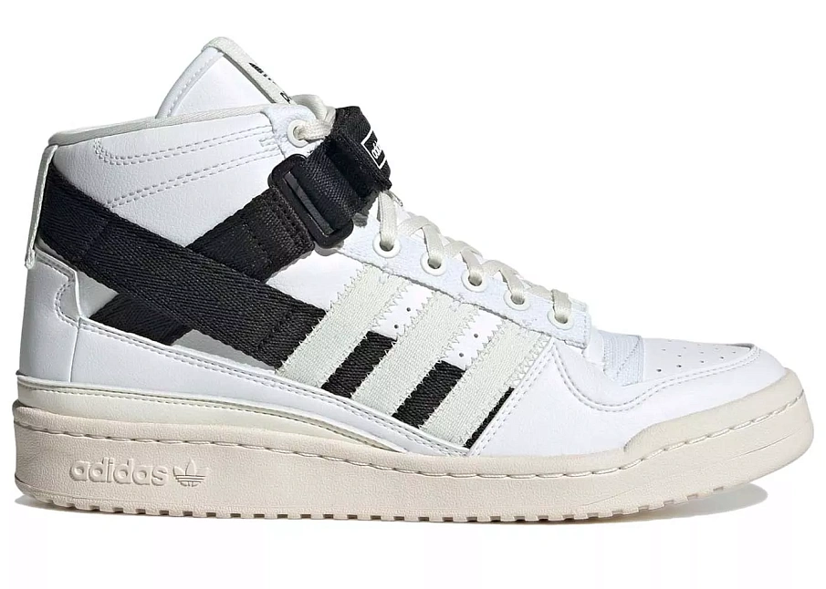 Фото № 1 с приближением к товару «‎adidas Forum Mid Parley White Black»