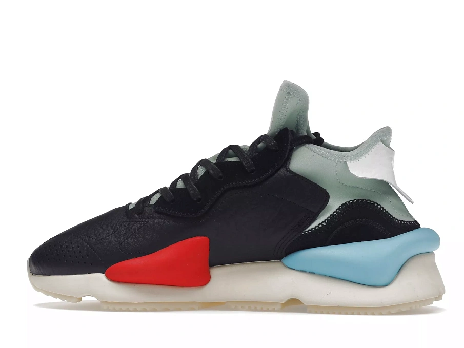 Фото № 6 с приближением к товару «‎adidas Y-3 Kaiwa Black Blush Green»
