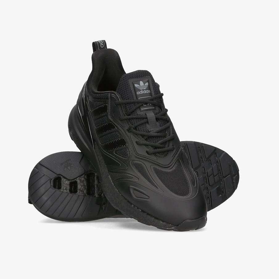 Фото № 4 с приближением к товару «‎adidas originals ZX 2K Boost 2.0 'Triple Black'»