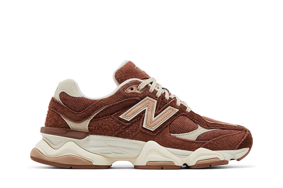 Фото № 2 с приближением к товару «‎New Balance 9060 Rich Oak Timberwolf»