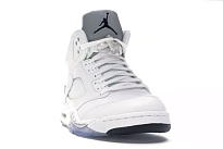 Фото № 4 с приближением к товару «‎Jordan 5 Retro Metallic White (2015)»