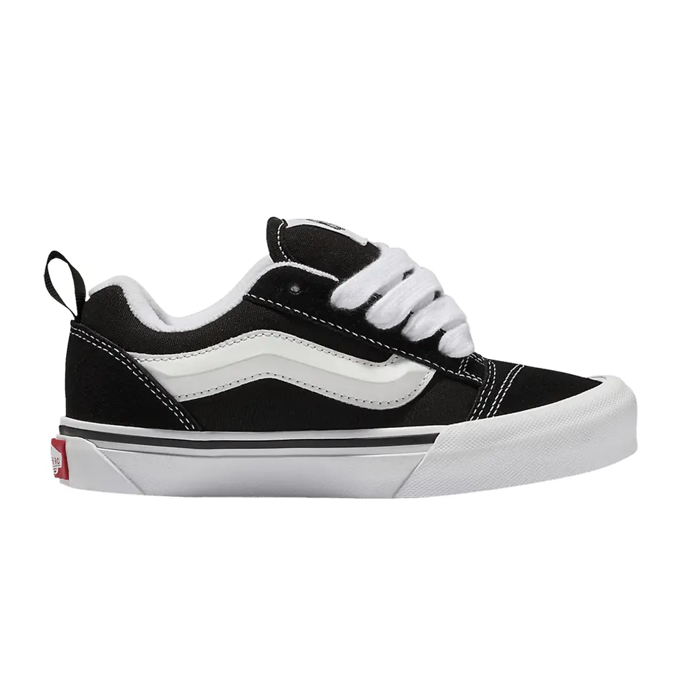 Vans Knu-Skool Big Kids Black True White - 1