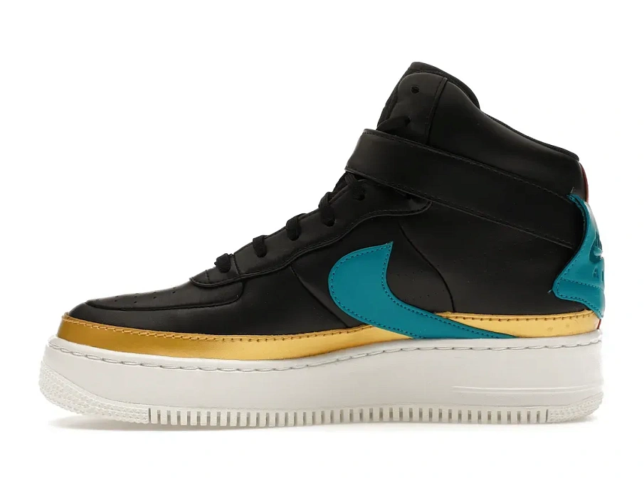 Фото № 3 с приближением к товару «‎Nike Air Force 1 High Jester XX Black Blustery »