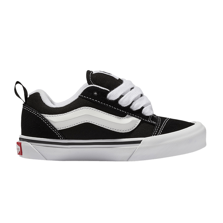 Фото № 1 с приближением к товару «‎Vans Knu-Skool Big Kids Black True White»