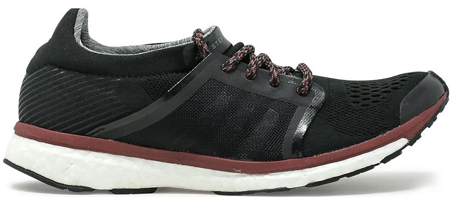 Фото № 1 с приближением к товару «‎adidas adiZero Adios Stella McCartney Core Black Noble Maroon »