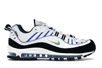 Фото № 1 с приближением к товару «‎Nike Air Max 98 White Teal Nebula University Gold»